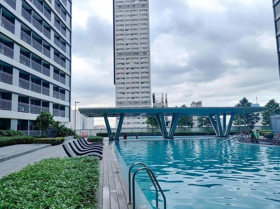 Apartment 1Br Unit Condotel W Balcony Fame Residences -Fm08 Manila Philippines